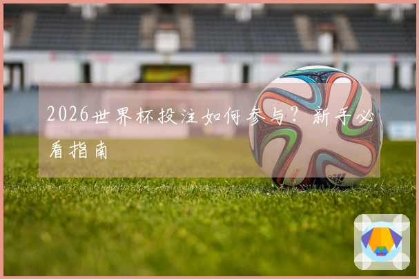 2026世界杯投注如何参与？新手必看指南