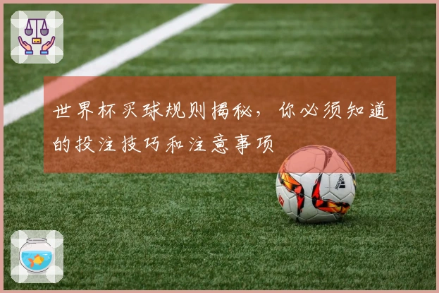 世界杯买球规则揭秘，你必须知道的投注技巧和注意事项