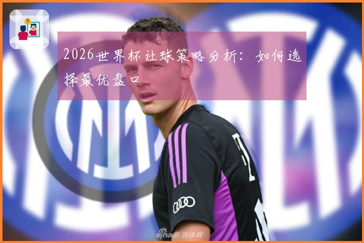 2026世界杯让球策略分析：如何选择最优盘口