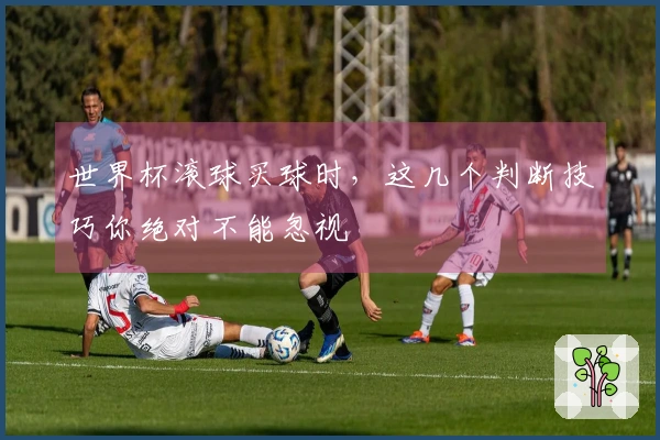 世界杯滚球买球时，这几个判断技巧你绝对不能忽视