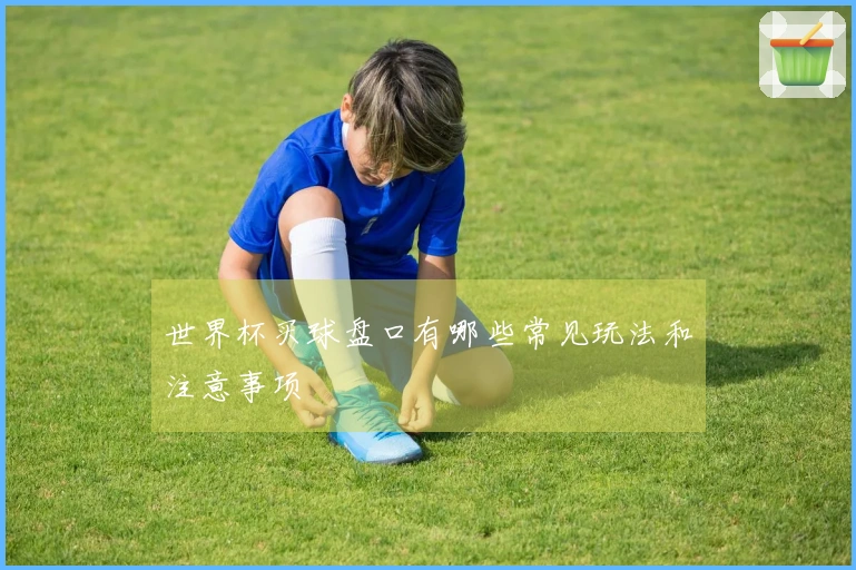 世界杯买球盘口有哪些常见玩法和注意事项